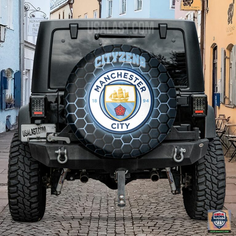 Manchester City FC Spare Tire Cover - Cool DP