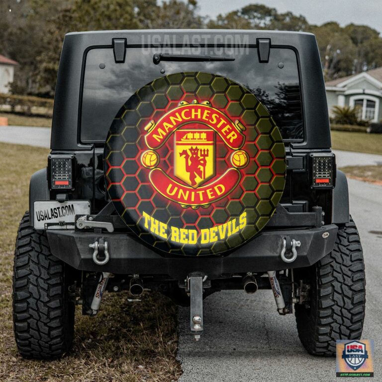 Manchester United FC Spare Tire Cover - You look lazy