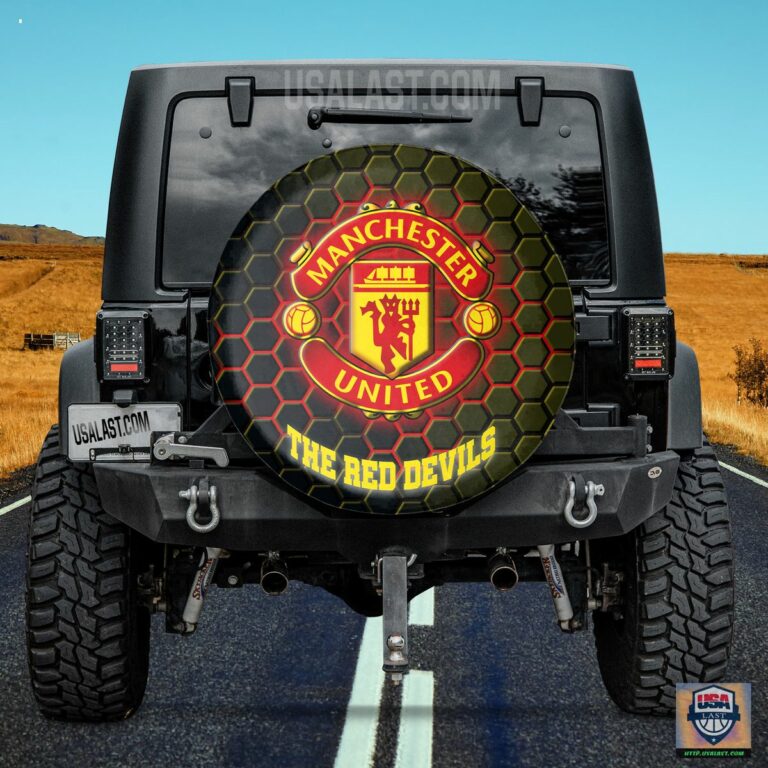 Manchester United FC Spare Tire Cover - You look lazy