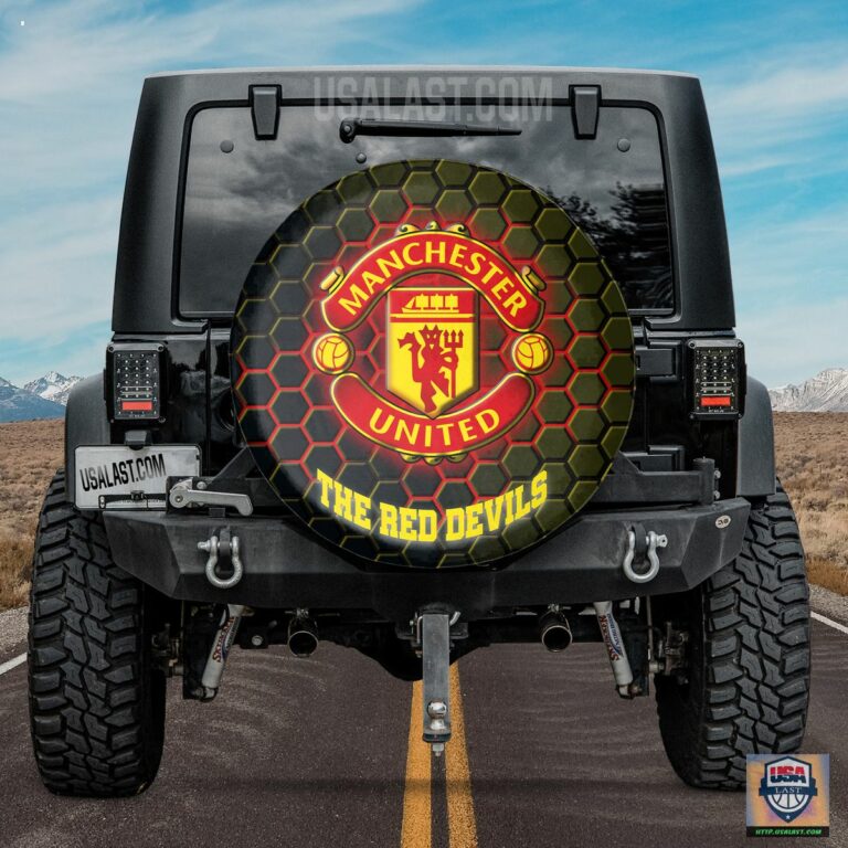 Manchester United FC Spare Tire Cover - You look so healthy and fit