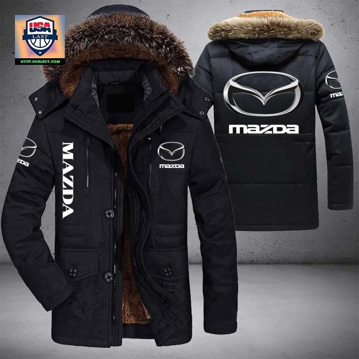 Mazda Logo Brand Parka Jacket Winter Coat - My favourite picture of yours