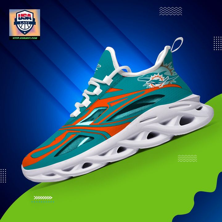 Miami Dolphins NFL Clunky Max Soul Shoes New Model - Good one dear