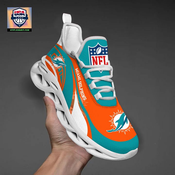 Miami Dolphins NFL Customized Max Soul Sneaker - Good one dear
