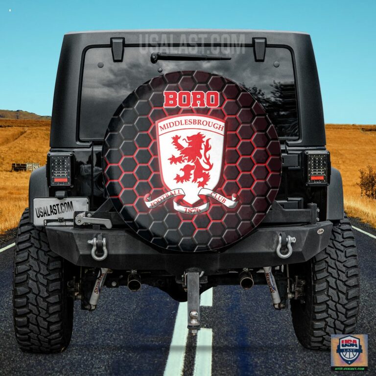 Middlesbrough FC Spare Tire Cover - Damn good