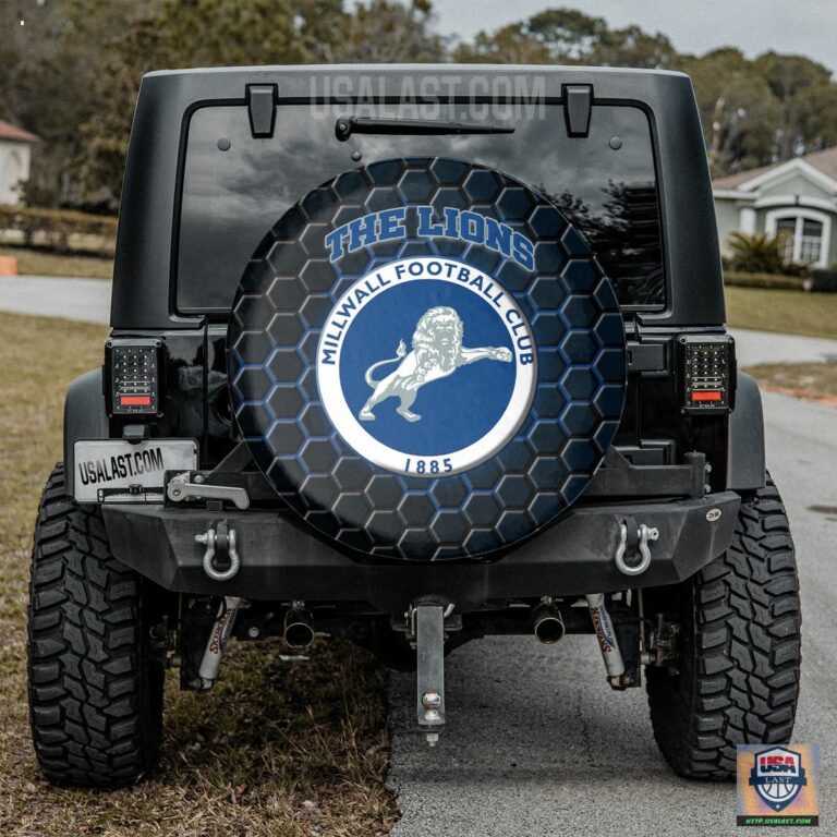Millwall FC Spare Tire Cover - Nice shot bro