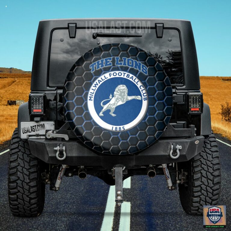 Millwall FC Spare Tire Cover - Cuteness overloaded