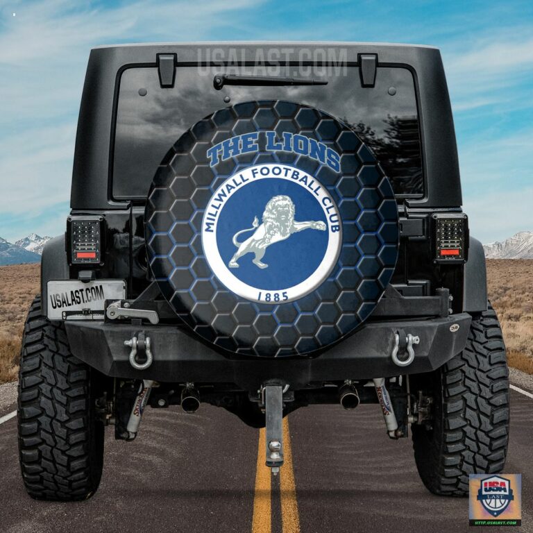 Millwall FC Spare Tire Cover - The power of beauty lies within the soul.