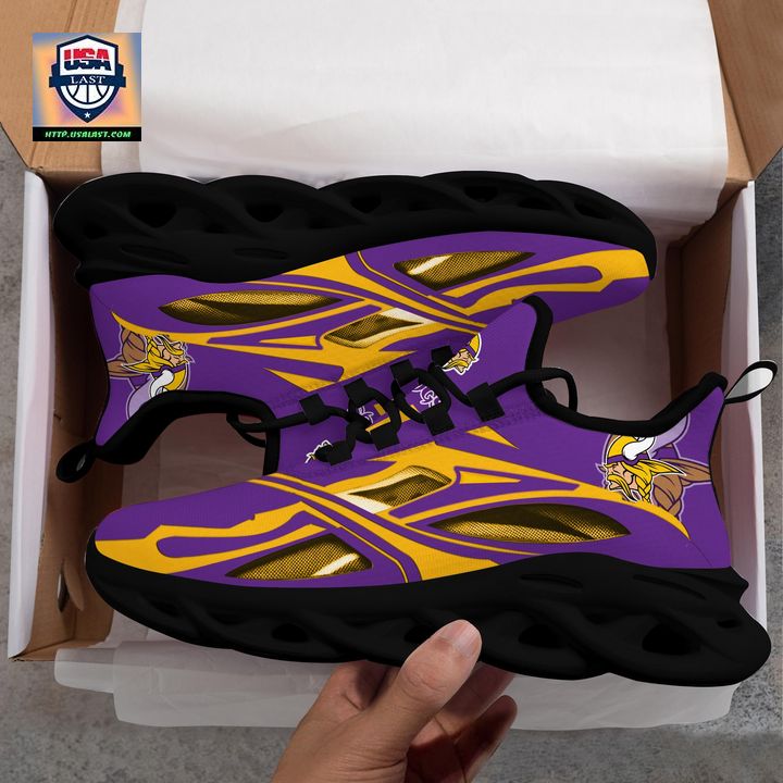 Minnesota Vikings NFL Clunky Max Soul Shoes New Model - You look cheerful dear