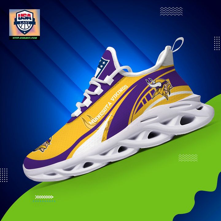 Minnesota Vikings NFL Customized Max Soul Sneaker - You are always best dear