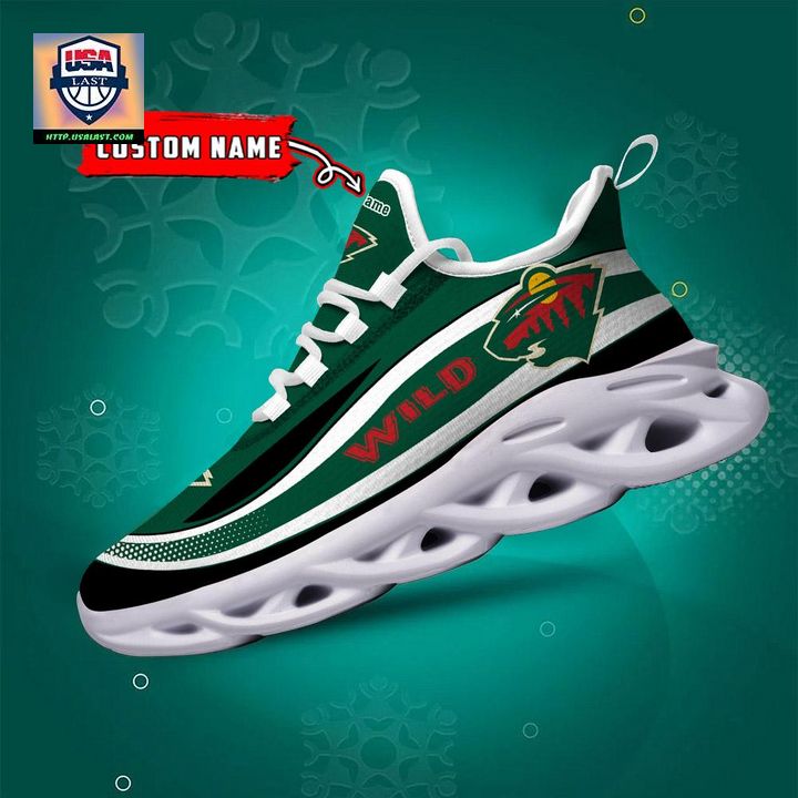Minnesota Wild NHL Clunky Max Soul Shoes New Model - Lovely smile