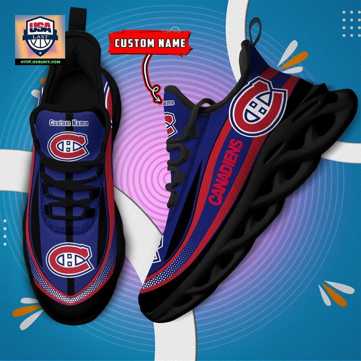 Montreal Canadiens NHL Clunky Max Soul Shoes New Model - Rejuvenating picture