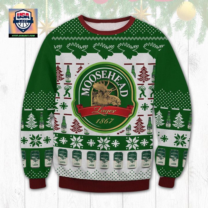 Moosehead Lager Ugly Christmas Sweater 2022 - Great, I liked it