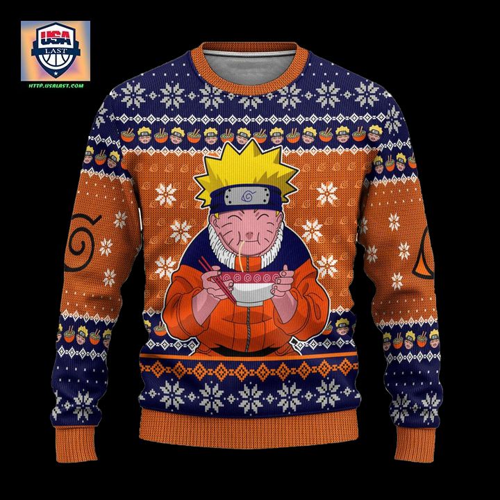 Naruto Ramen Anime Ugly Christmas Sweater Xmas Gift - Cutting dash