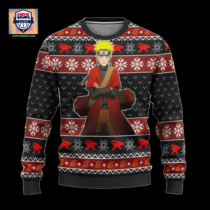 Naruto Sage Mode Anime Ugly Christmas Sweater Xmas Gift - Cutting dash