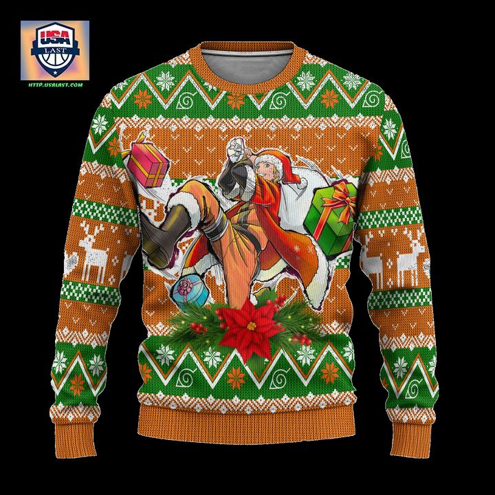 Naruto Uzumaki Ugly Christmas Sweater Custom Anime Xmas Gift