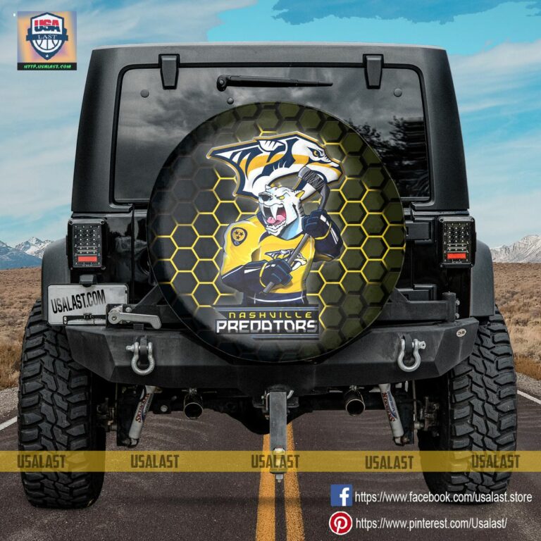 Nashville Predators MLB Mascot Spare Tire Cover - Coolosm