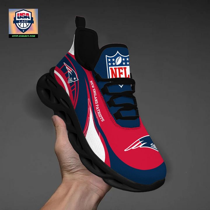 New England Patriots NFL Customized Max Soul Sneaker - Wow, cute pie