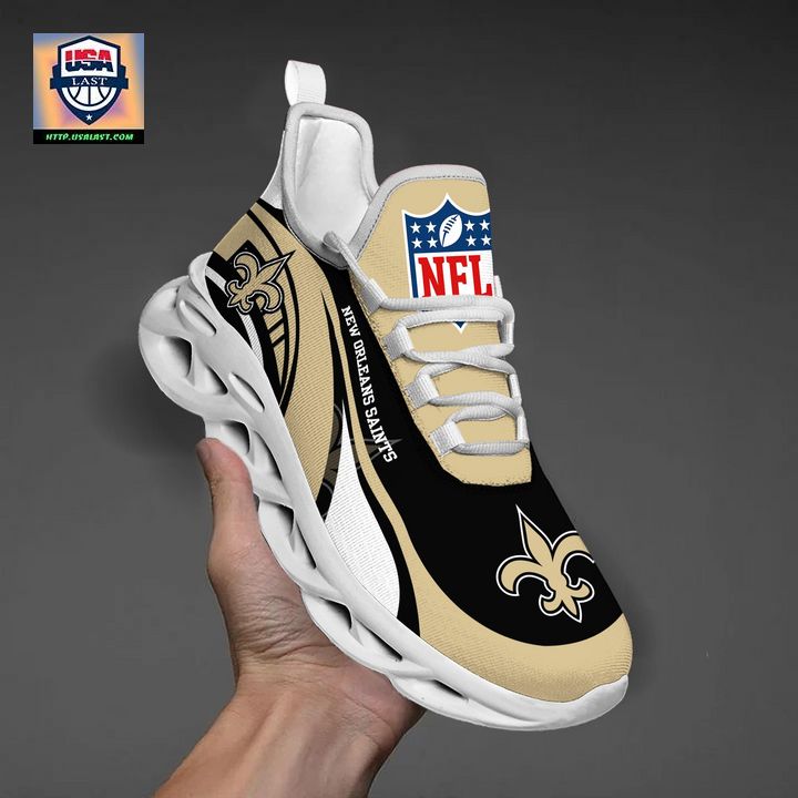 New Orleans Saints NFL Customized Max Soul Sneaker - Looking so nice