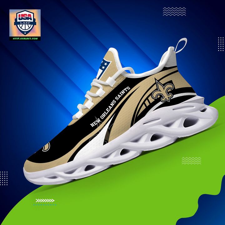 New Orleans Saints NFL Customized Max Soul Sneaker - Cool look bro