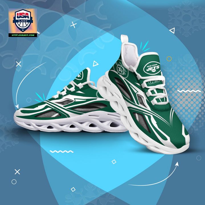 New York Jets NFL Clunky Max Soul Shoes New Model - Good click