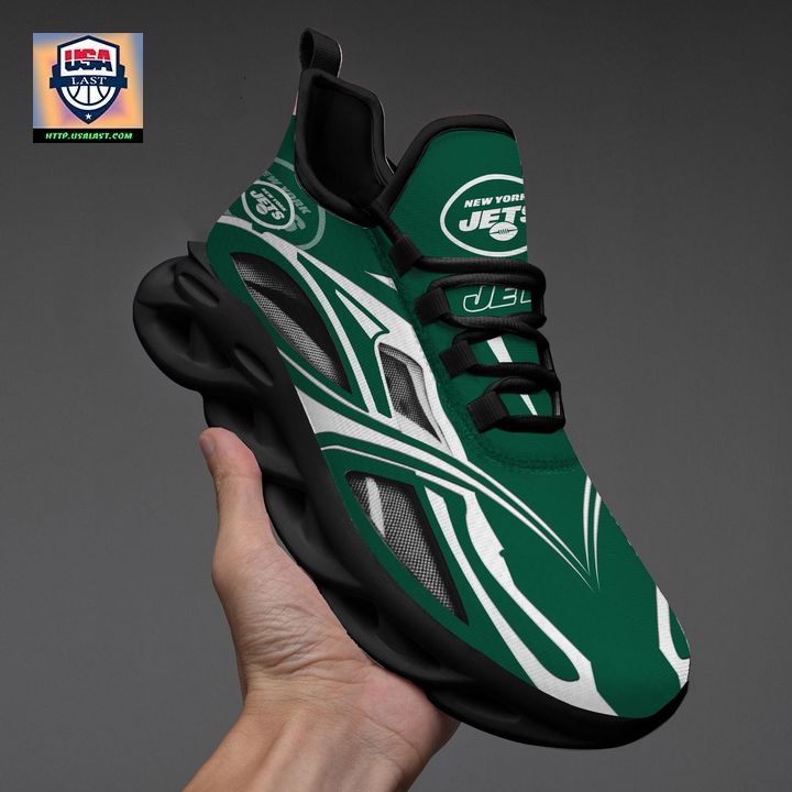 New York Jets NFL Clunky Max Soul Shoes New Model - Nice Pic