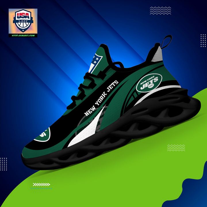 New York Jets NFL Customized Max Soul Sneaker - You guys complement each other