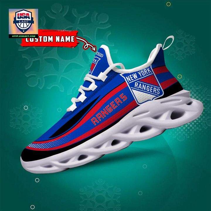 New York Rangers NHL Clunky Max Soul Shoes New Model - Long time