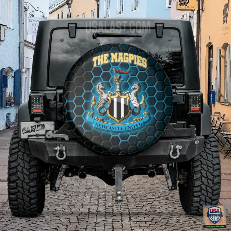 Newcastle United FC Spare Tire Cover - I like your hairstyle