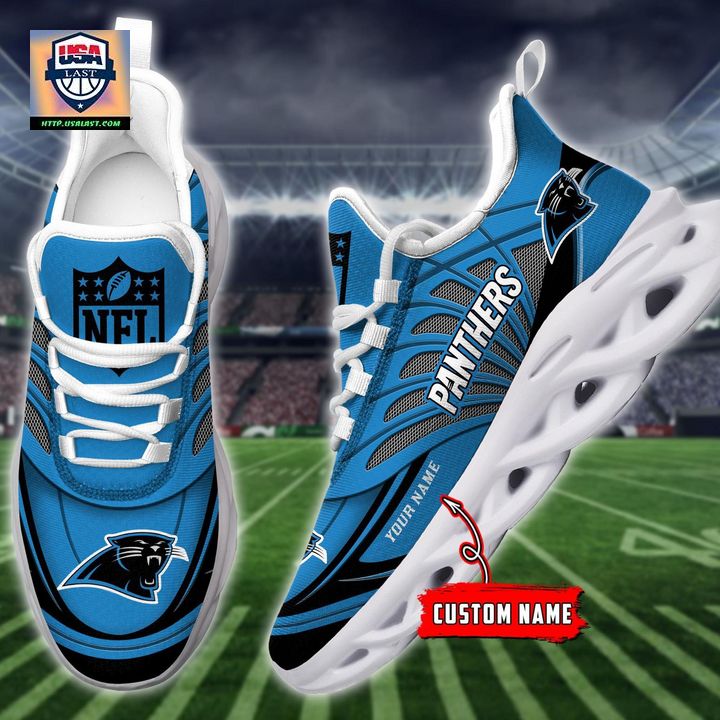 NFL Carolina Panthers Personalized Max Soul Chunky Sneakers V1 - Stunning