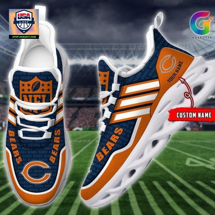 NFL Chicago Bears Personalized Max Soul Chunky Sneakers V1 - Nice photo dude