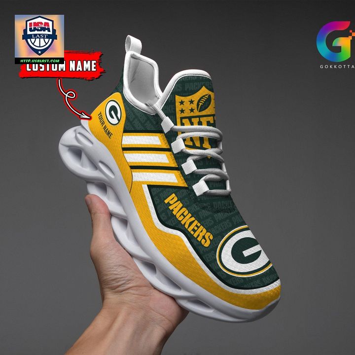 NFL Green Bay Packers Personalized Max Soul Chunky Sneakers V1 - Damn good