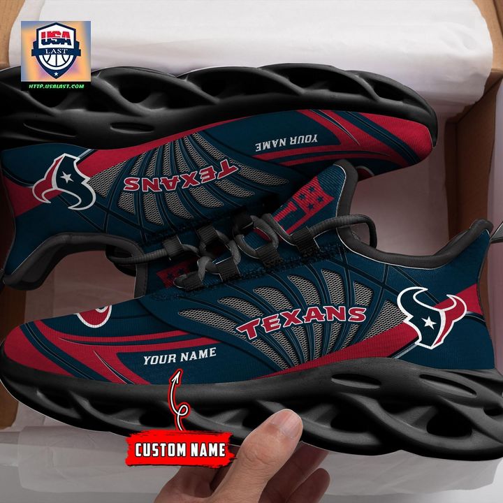 NFL Houston Texans Personalized Max Soul Chunky Sneakers V1 - Wow, cute pie
