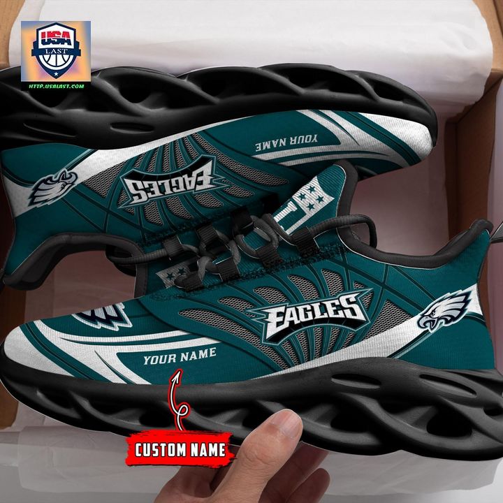 NFL Philadelphia Eagles Personalized Max Soul Chunky Sneakers V1 - My friends!