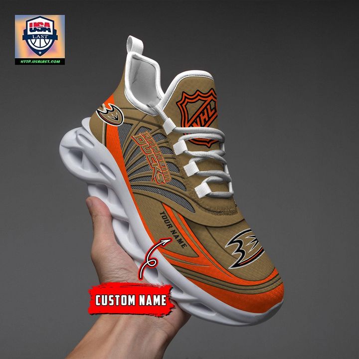 NHL Anaheim Ducks Personalized Max Soul Chunky Sneakers - Nice photo dude