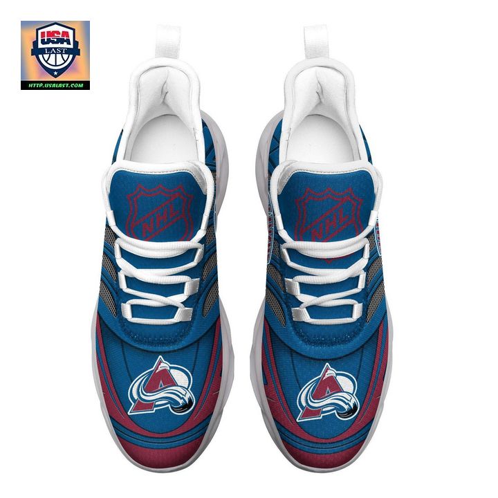 NHL Colorado Avalanche Personalized Max Soul Chunky Sneakers V1 - You look lazy