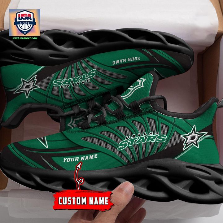 NHL Dallas Stars Personalized Max Soul Chunky Sneakers V1 - Stunning