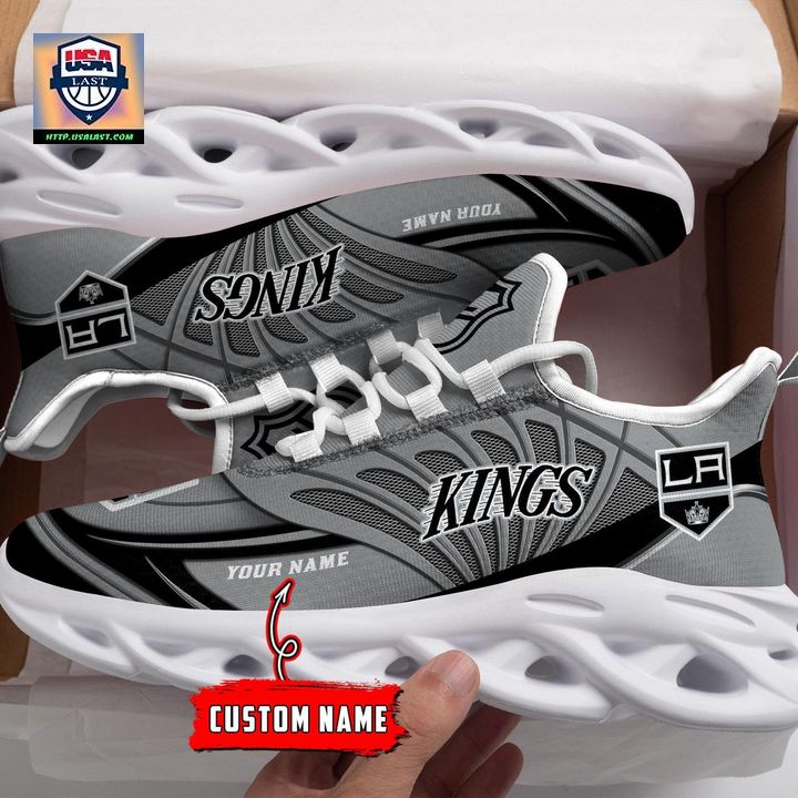 NHL Los Angeles Kings Personalized Max Soul Chunky Sneakers V1 - Long time