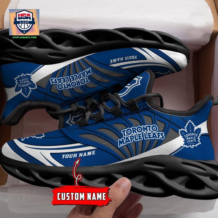 NHL Toronto Maple Leafs Personalized Max Soul Chunky Sneakers V1 - Sizzling
