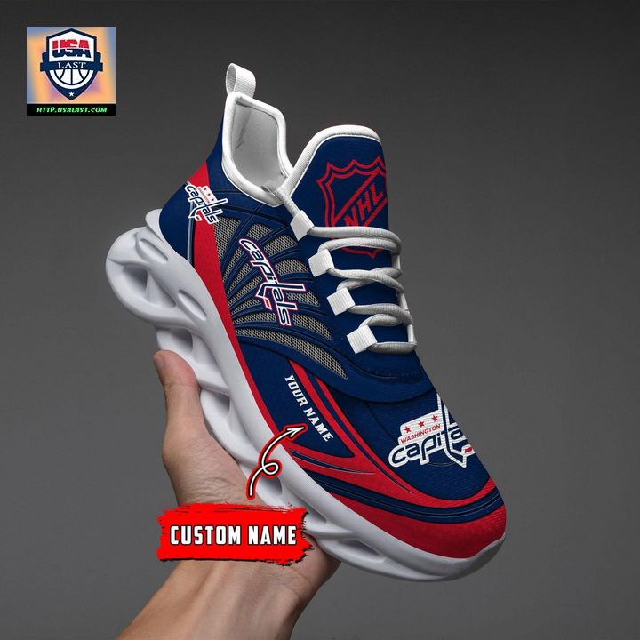 NHL Washington Capitals Personalized Max Soul Chunky Sneakers V1 - Cool DP