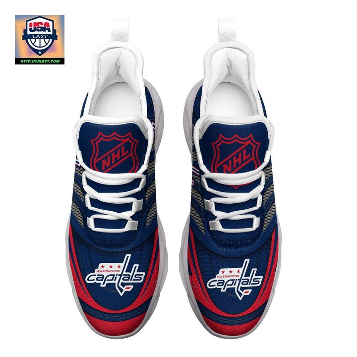 NHL Washington Capitals Personalized Max Soul Chunky Sneakers V1 - Super sober