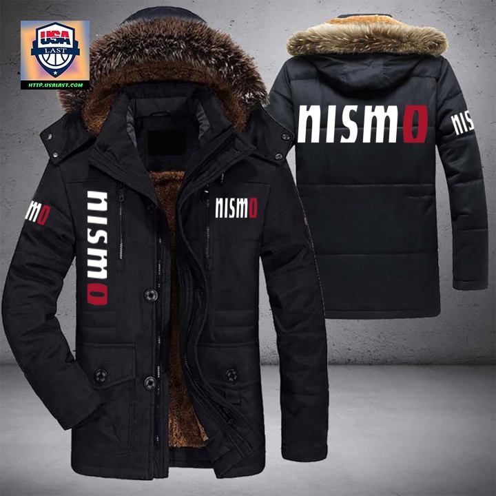 Nismo Logo Brand Parka Jacket Winter Coat - Nice shot bro