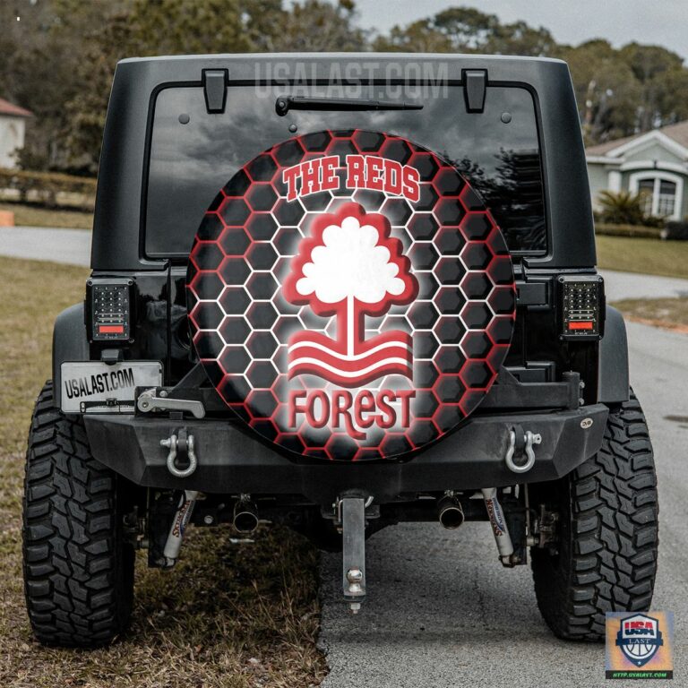 Nottingham Forest FC Spare Tire Cover - You look beautiful forever