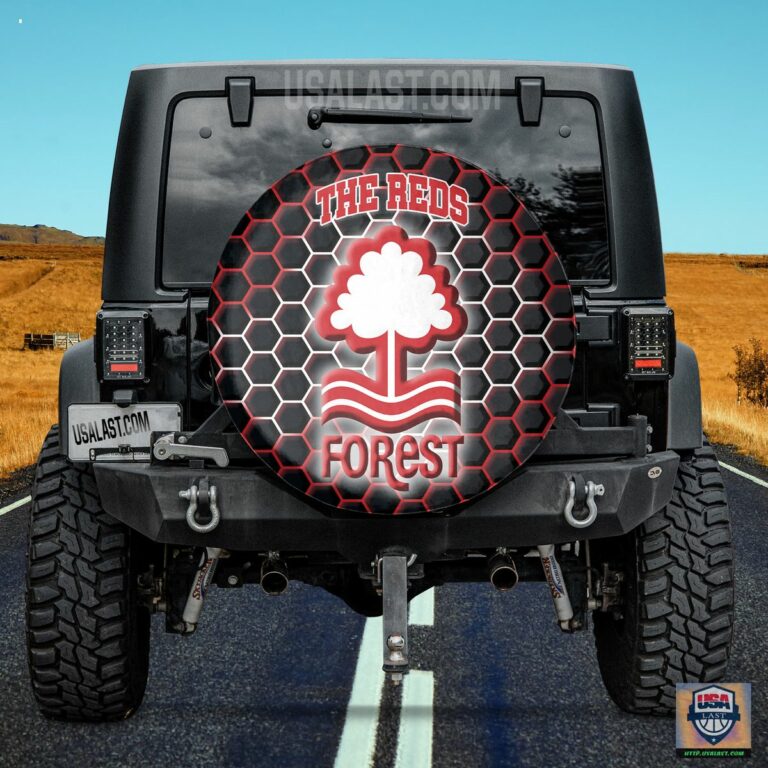 Nottingham Forest FC Spare Tire Cover - Studious look