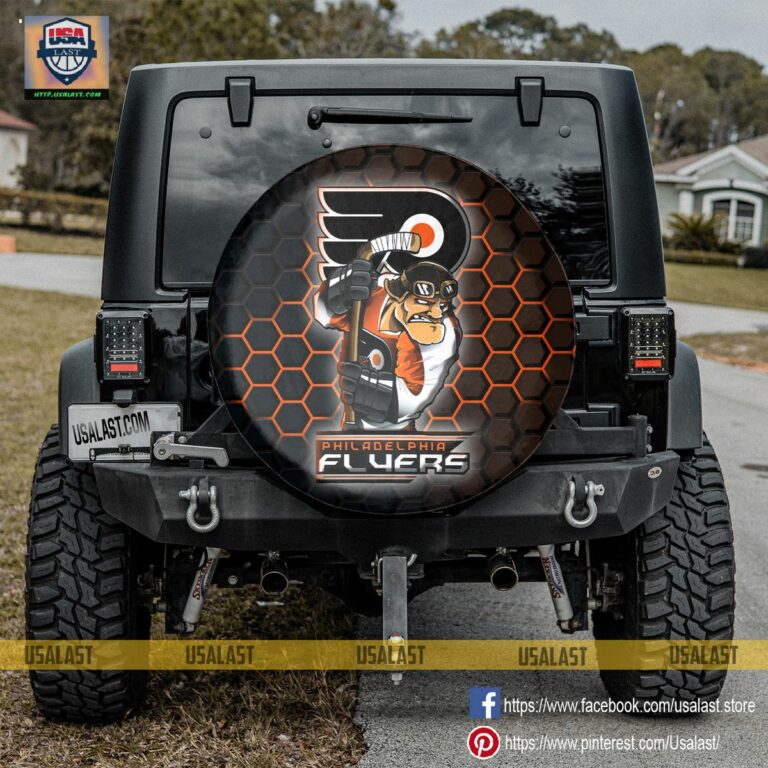 Philadelphia Flyers MLB Mascot Spare Tire Cover - You look handsome bro