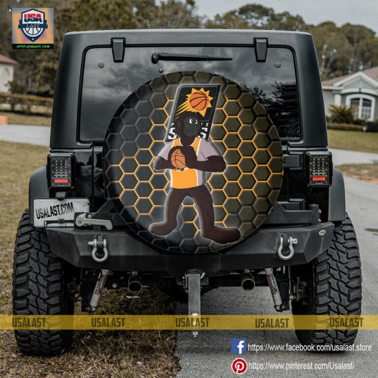 Phoenix Suns NBA Mascot Spare Tire Cover - Pic of the century