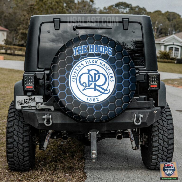 Queens Park Rangers FC Spare Tire Cover - Unique and sober