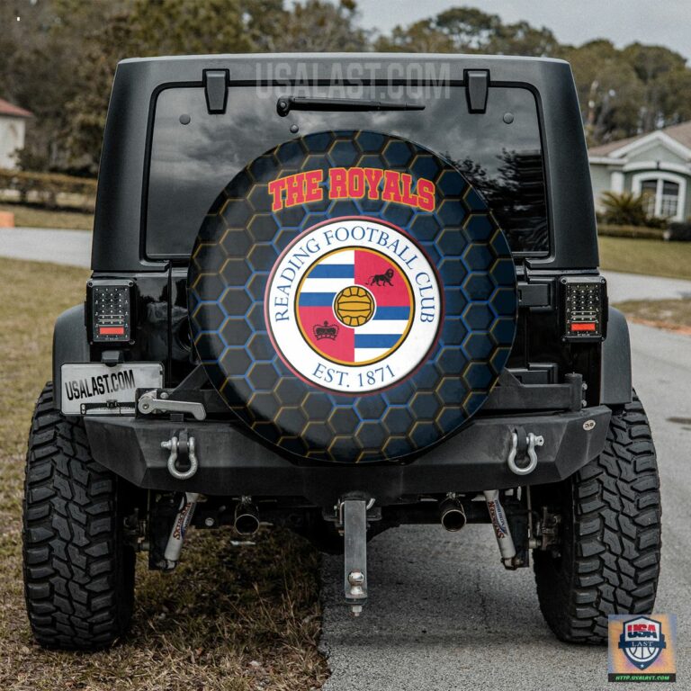 Reading FC Spare Tire Cover - I can see the development in your personality