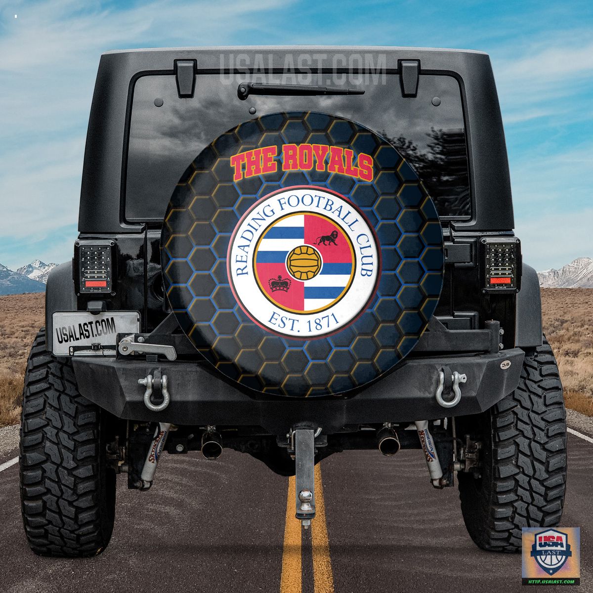Reading FC Spare Tire Cover - Cool look bro