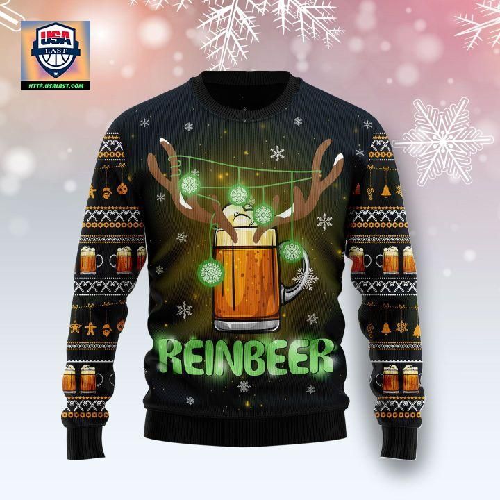 Reinbeer Awesome Ugly Christmas Sweater 2022 - It is more than cute
