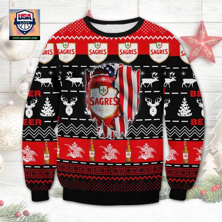 Sagers Beer Ugly Christmas Sweater 2022 - You look too weak